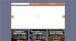 Desktop Screenshot of co.allen.in.us
